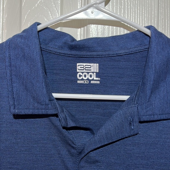 32 Degrees Navy Blue Polo - Picture 2 of 3